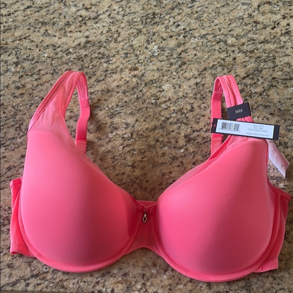Sun Kissed Coral Women's Bra 
NWT